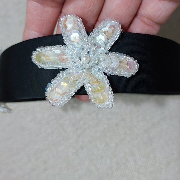 DIY Kids Headbands Bling Embroidery Shiny Beads Bundle of 2 - Picture 3 of 9